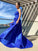 Ruffles V-neck Taffeta A-Line/Princess Sleeveless Asymmetrical Dresses