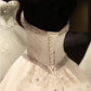 Cathedral Sleeveless Train Gown Ball Sweetheart Applique Sequin Tulle Wedding Dresses