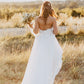 Tulle Ruched A-Line/Princess Sleeveless Sweetheart Floor-Length Wedding Dresses