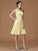 Sleeveless Halter Short/Mini A-Line/Princess Ruffles Chiffon Bridesmaid Dresses