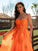 Sweetheart Applique A-Line/Princess Tulle Sleeveless Floor-Length Dresses