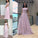 A-Line/Princess Beading Chiffon Straps Sleeveless Floor-Length Dresses