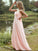 Chiffon A-Line/Princess Sweetheart Sleeveless Sash/Ribbon/Belt Floor-Length Bridesmaid Dresses