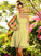 Flower Short Sleeveless One-Shoulder A-Line/Princess Hand-Made Chiffon Bridesmaid Dresses